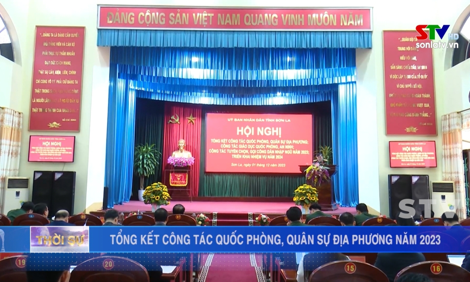Triển khai công tác quốc phòng, quân sự địa phương năm 2024 Đài Phát