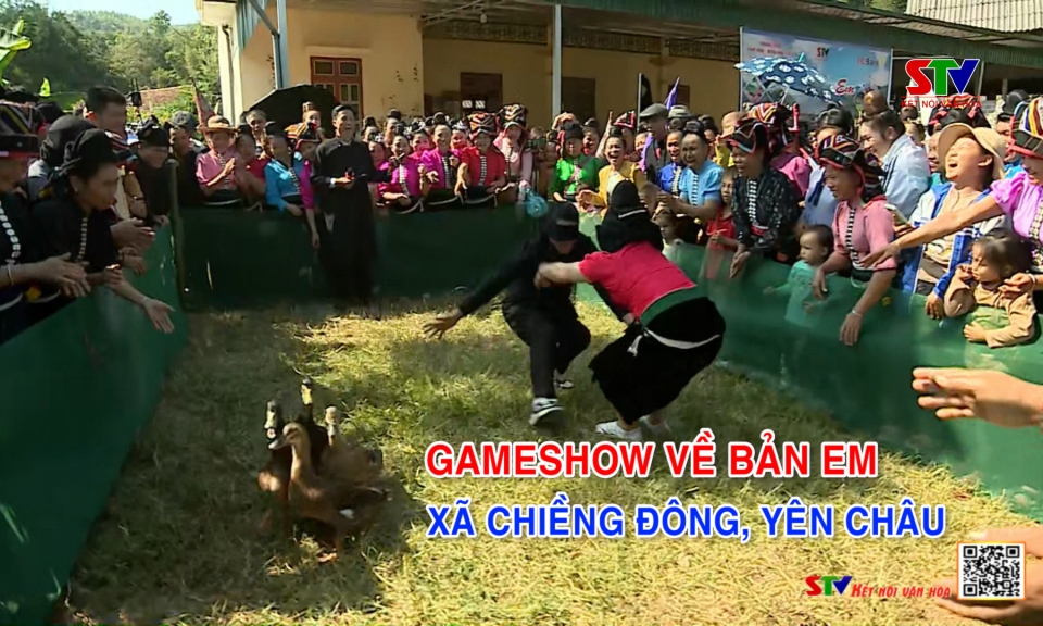 Gameshow Về bản em x&atilde; Chiềng Đ&ocirc;ng, huyện Y&ecirc;n Ch&acirc;u, tỉnh Sơn La