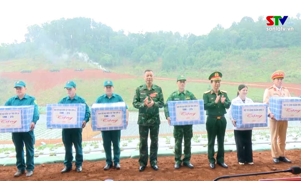 Ho&agrave;n th&agrave;nh diễn tập ph&ograve;ng thủ khu vực 3 &ndash; Mai Sơn