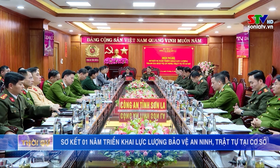 Sơ kết 01 năm triển khai lực lượng bảo vệ an ninh, trật tự tại cơ sở