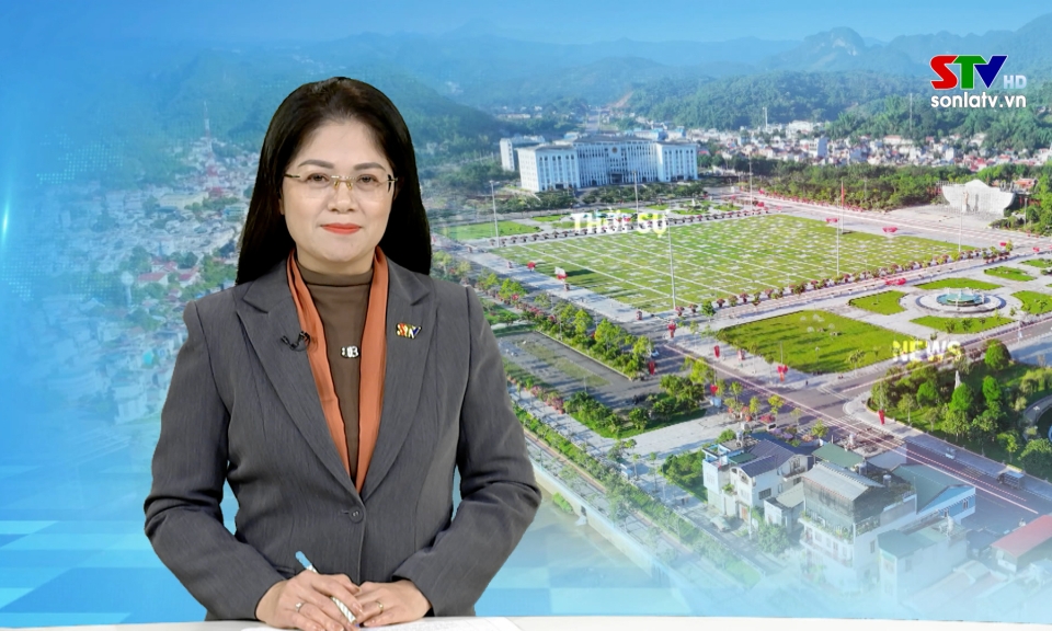 Thời sự truyền h&igrave;nh Sơn La trưa ng&agrave;y 8/1/2026